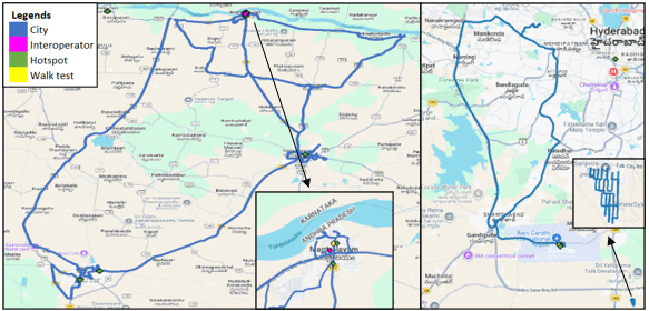 TRAI released findings of Independent Drive Test (IDT) conducted across Adoni - Mantralayam and Hyderabad nearby areas, during the month of September 2026