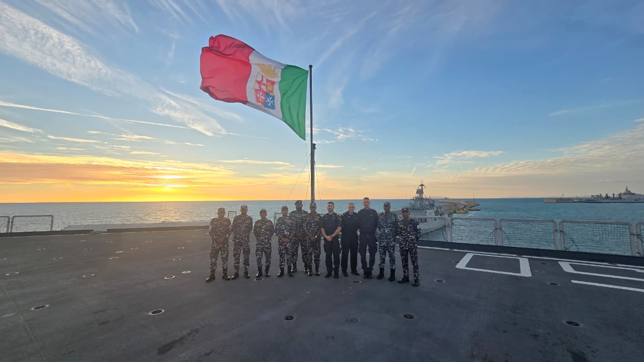 INS TRISHUL CONCLUDES PORT CALL AT CIVITAVECCHIA, ITALY